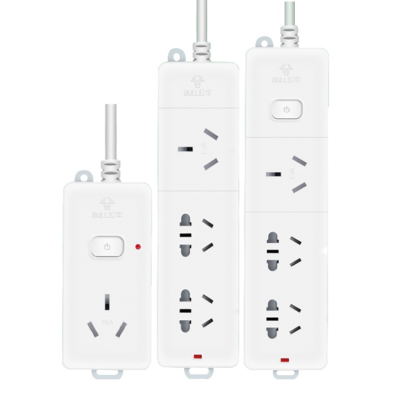 [热卖排插]公牛插座接线板插线板空调16A插排大功率4000W无线/1.8/3/5米10A
