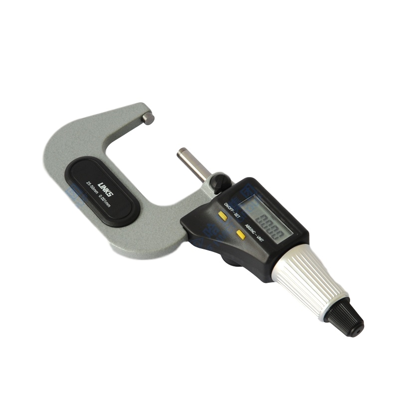哈量连环 数显外径千分尺 螺旋测微仪器 镶合金 100-125mm_0.001mm
