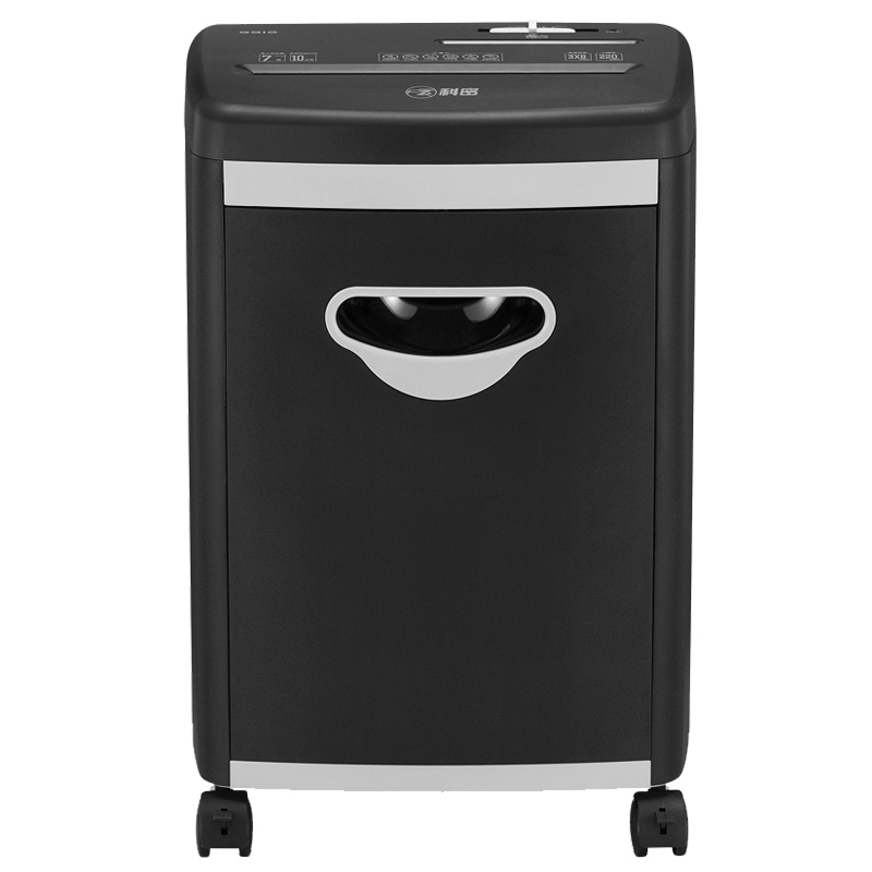 科密(Comet)铂睿系列 9912 碎纸机 德国5级保密 商用办公碎文件碎卡光盘粉碎机 20L 5级 黑色