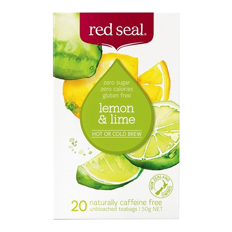 REDSEAL红印柠檬青柠水果茶50G/盒