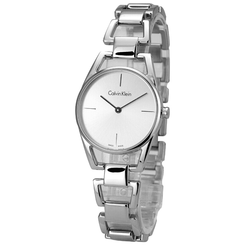 CK卡文克莱（Calvin Klein）新款瑞士手表女DAINTY系列镂空时尚轻奢女士石英手表