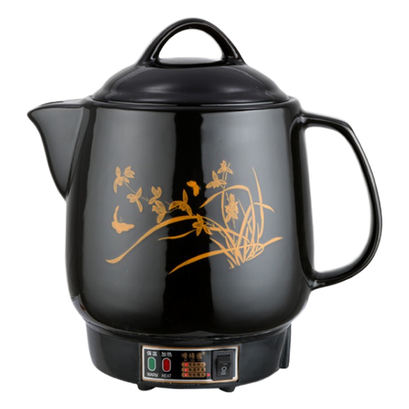 全自动煎药壶砂锅陶瓷养生壶壶电子熬药罐电热炖锅煮药机器 3升乌金兰不锈钢发热体