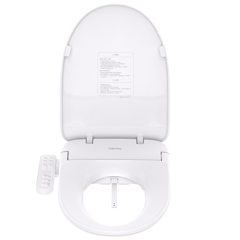 小米生态链智能马桶盖全自动家用坐便器盖板即热马桶圈智能加热马桶垫马桶洗屁冲洗器智能盖标准版小沐(Tiny mu)