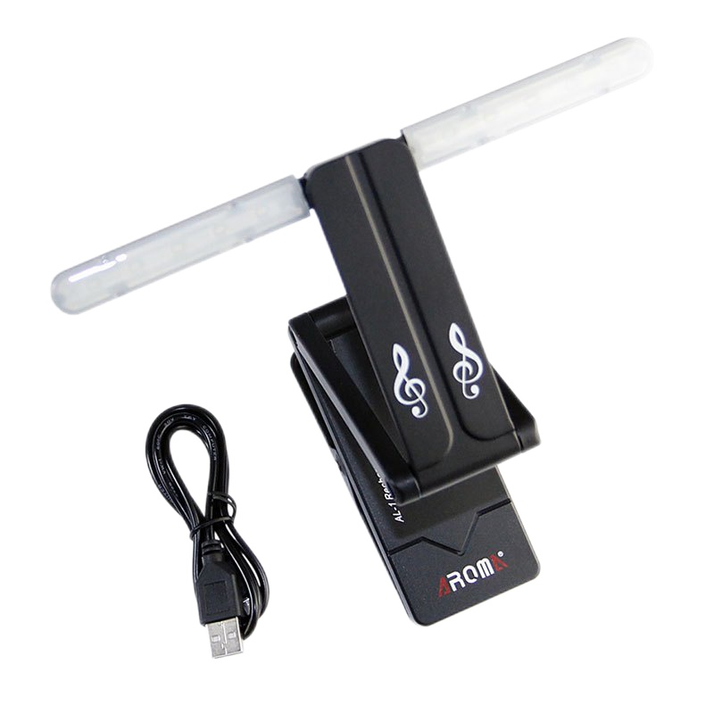 正品防伪 阿诺玛 AROMA AL-1 AL1 LED充电台灯 三段折叠谱架灯 乐器配件