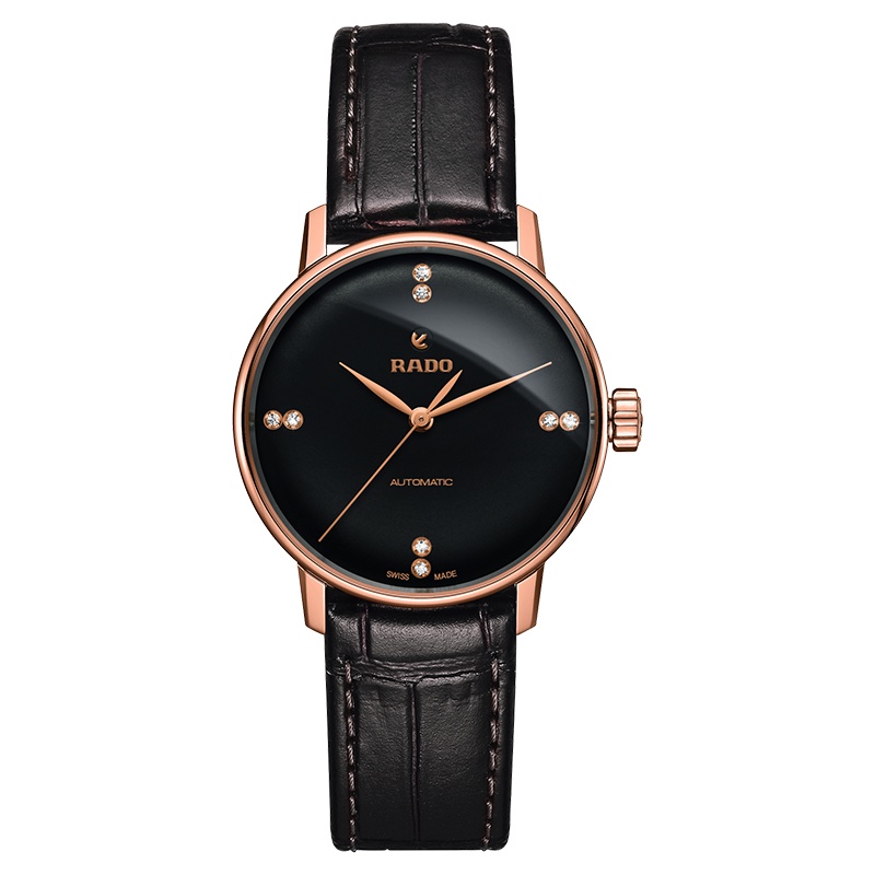 雷达（RADO）瑞士手表晶璨系列镶钻自动机械女士腕表