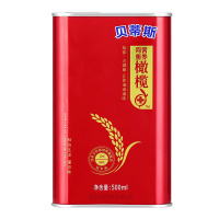贝蒂斯稻米橄榄调和油500ml铁罐装 含12%特级初榨橄榄油 炒菜 食用油 烹饪
