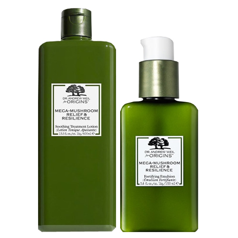 悦木之源(ORIGINS)爽肤水/化妆水 蘑菇水菌菇水 搭 韦博士焕能好底子强韧乳