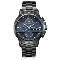 玛莎拉蒂Maserati大表盘潮流石英表计时码表网红抖音男士手表防水多功能腕表R8873619001