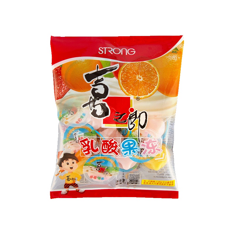 喜之郎 乳酸果冻 360g/袋