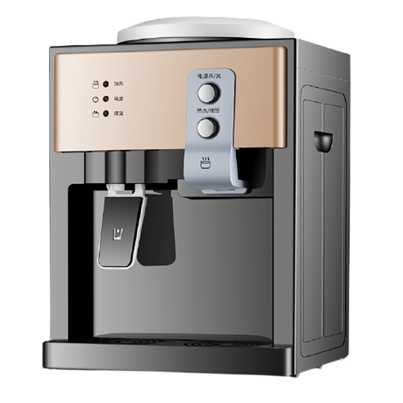 饮水机台式小型家用宿舍全自动智能迷你冷热两用制冷热桶装水桌面_米老鼠_温热