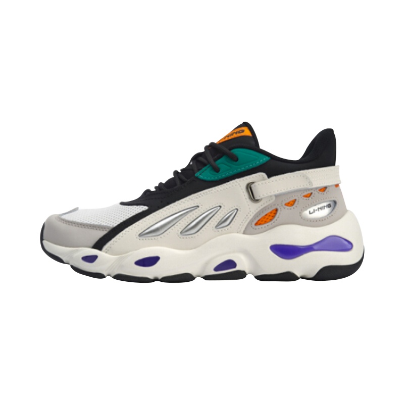 Lining/李宁2018新款纽约时装周中国李宁系列蝶鞋男子经典休闲鞋AGCN225