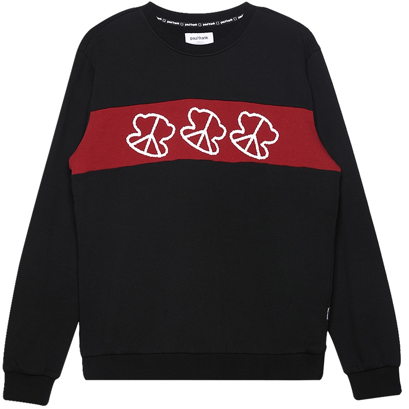 大嘴猴春秋季新款卫衣男街头潮流学生休闲印花上衣