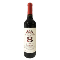 RR.B&S澳洲进口干型红酒 S富洛8号珍藏版经典混酿葡萄酒750ml单瓶装