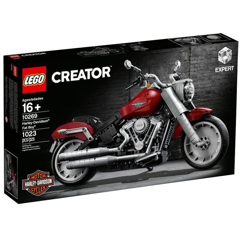 LEGO乐高创意百变系列限量版10269哈雷摩托车16岁以上1023颗粒玩具