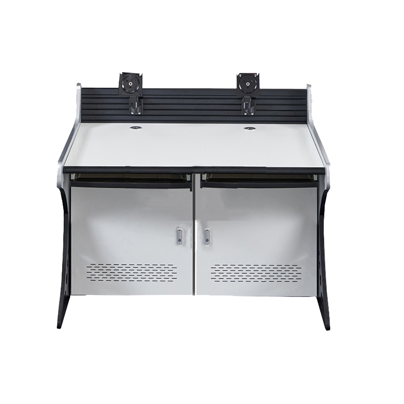 创世人 办公监控操作台指挥中心调度台 2联操监控操作台