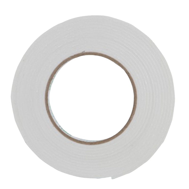 得力30410 双面泡沫棉胶带厚层双面胶泡沫胶带泡棉强力固定海绵加厚贴12mm*5y 24袋/盒