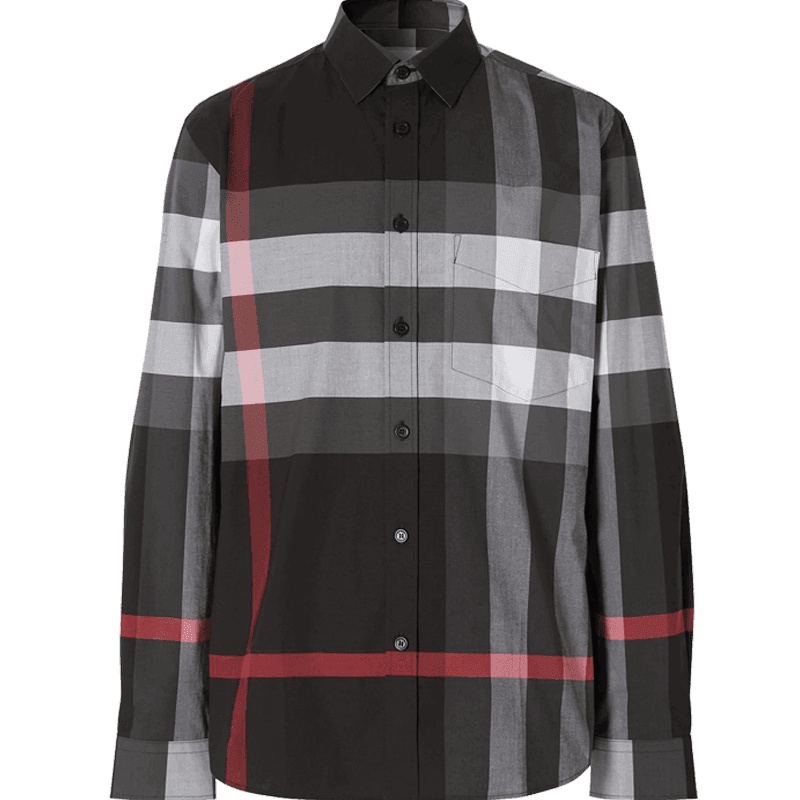 博柏利 BURBERRY 8023772 男士衬衫