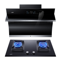 华帝(vatti)i11134+i10053BF 21立方大吸力挥手侧吸式抽油烟机 燃气灶具 套装高频自动洗 (液化气)