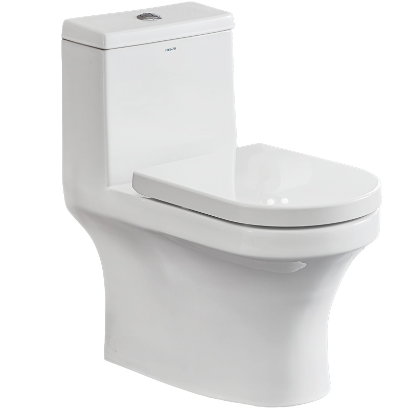 法恩莎卫浴家用品牌马桶节水虹吸座便全施釉连体式坐便器FB1652