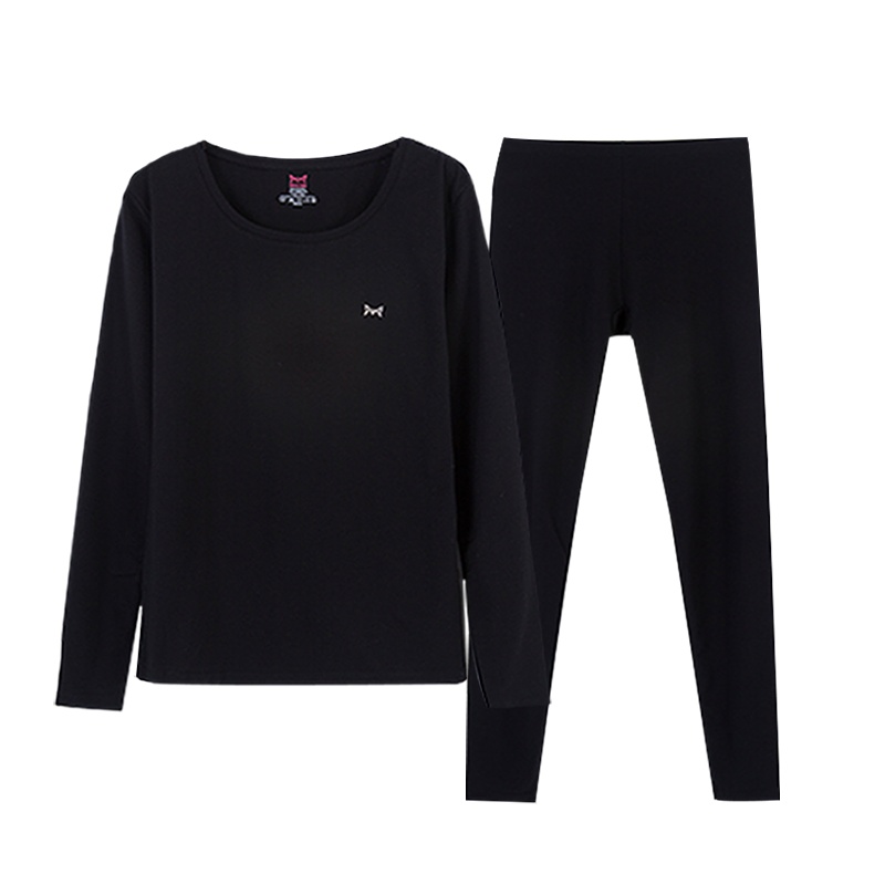 猫人秋衣秋裤套装男女士纯棉打底线衣线裤本命年情侣薄款保暖内衣