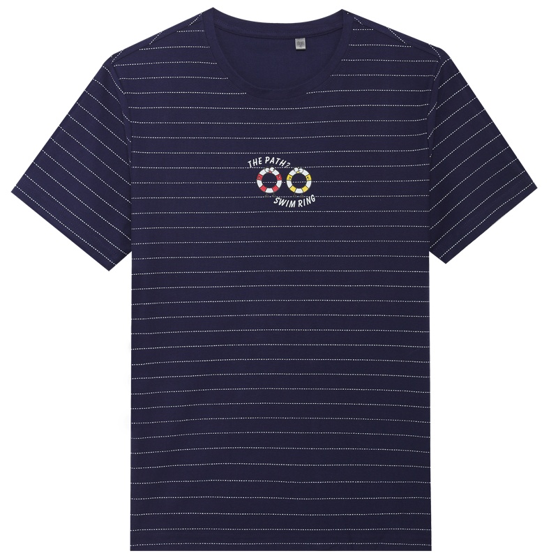 HODO红豆男装男士夏季短袖T恤圆领棉氨弹力休闲舒适亲肤短袖T恤男