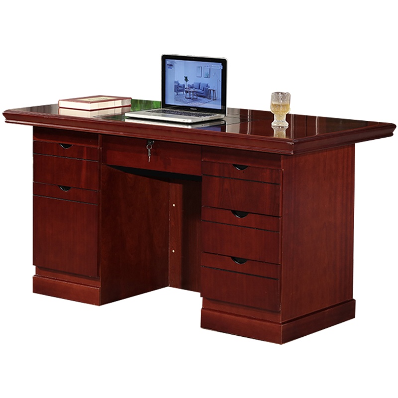 创世人 老板桌总裁简约现代经理办公桌主管桌大班台1.8m