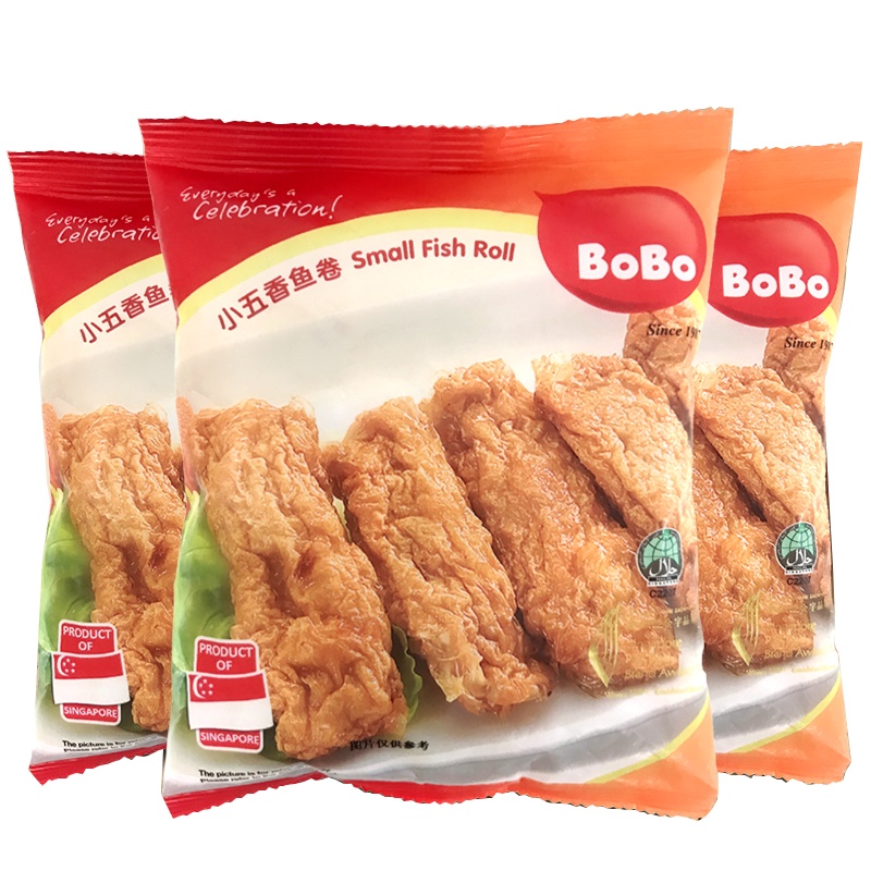 新加坡进口波波小五香卷3包装火锅伴侣关东煮食材