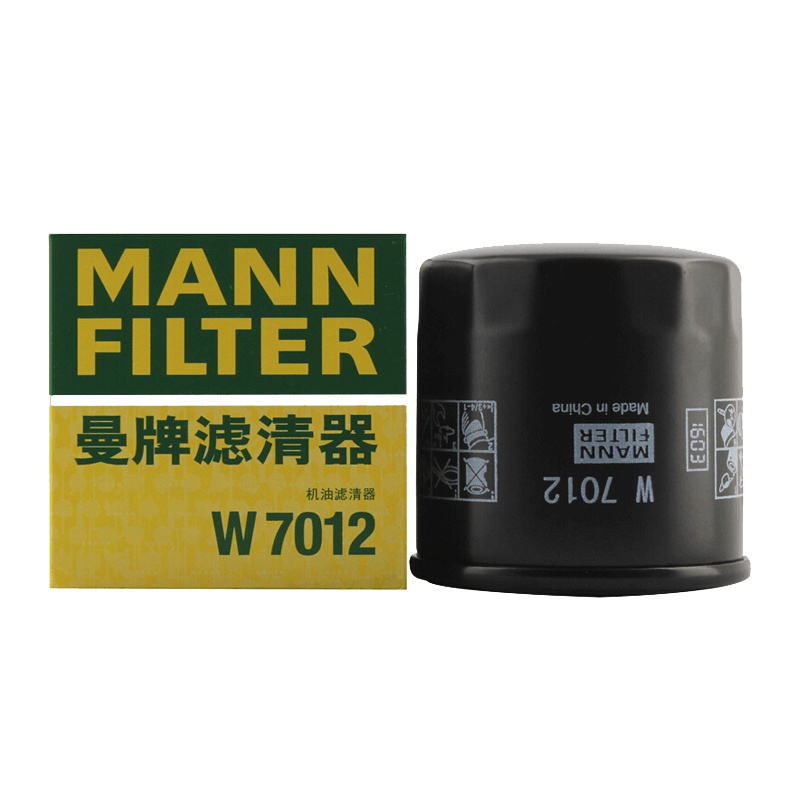 曼牌(MANN)机滤W7012适配凯越/别克GL6/英朗/赛欧/爱唯欧/乐骋/乐风/科沃兹/科鲁泽/五菱/宝骏