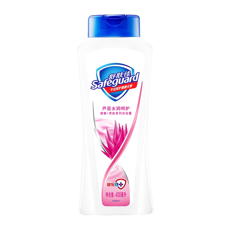 舒肤佳芦荟柔肤型沐浴露沐浴乳 400ml 男女滋润持久留香
