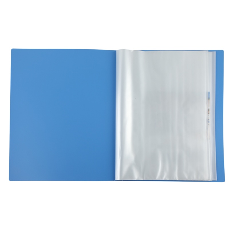 齐心 YC 超省钱资料册 A4 40袋 PF40AK 蓝色