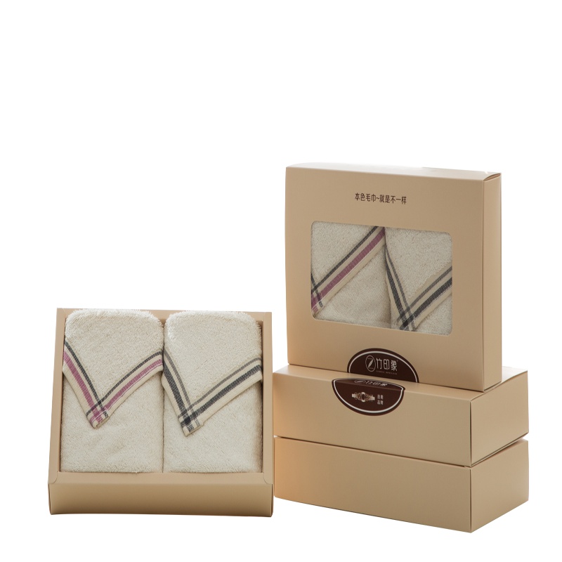 竹印象(BAMBOO IMPRESSION)zyx-vip8010 本色毛巾两件套