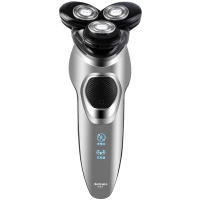 SID超人RS381剃须刀男士智能电动干湿双剃刮胡刀全身水洗多功能三合一便携理容usb速充快速充电大功率胡须刀刮毛刀