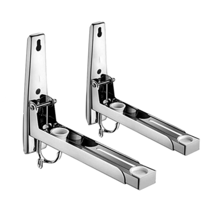 厨房悬挂吊架微波炉置物架CIAA壁挂式支架不锈钢托架收纳架子墙上挂架