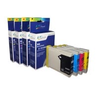 e代 LC960 墨盒4色套装 兄弟DCP-130C/135C/150C/155C/157C 打印耗材