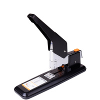 得力(deli)0299大号重型加厚订书机 白/黑