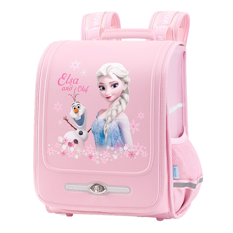 迪士尼(DISNEY)小学生书包女童一三四年级冰雪奇缘女孩儿童双肩包