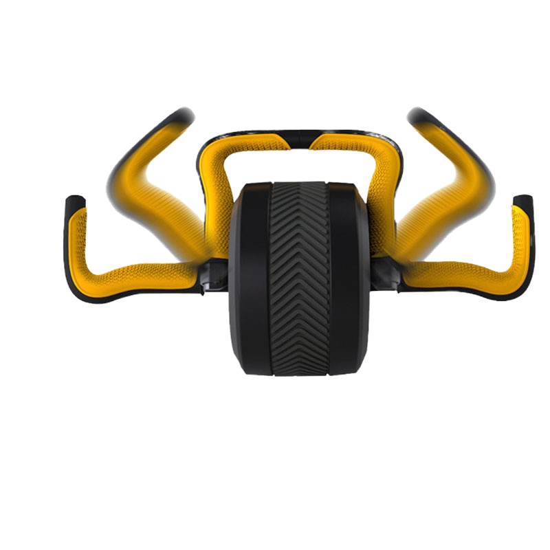 多功能回弹健腹轮自动回弹负重哑铃提壶铃两用健身训练减肥塑形