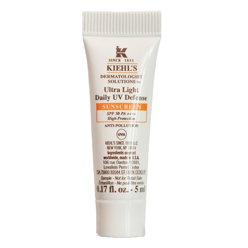 科颜氏 柔润防晒隔离乳 5mL*3清爽广谱防晒