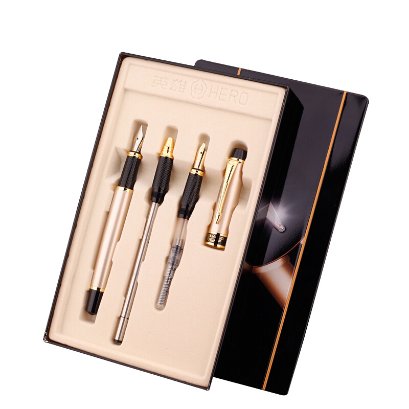 英雄 7032 墨水笔 (1+2)铁盒礼品套装