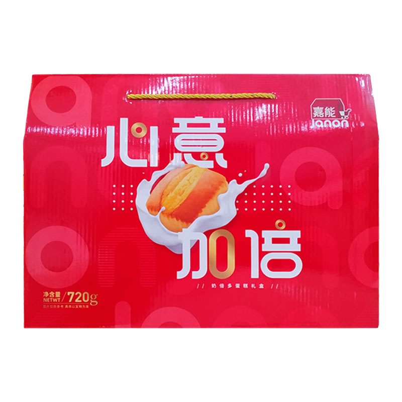 嘉能心意加倍 奶倍多蛋糕礼盒装720g/盒