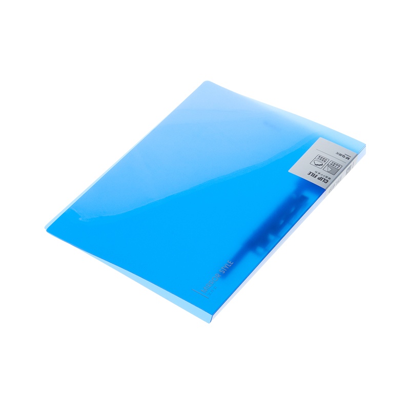 晨光长押夹单文件夹ADM929J9蓝黄绿红(4个/组)