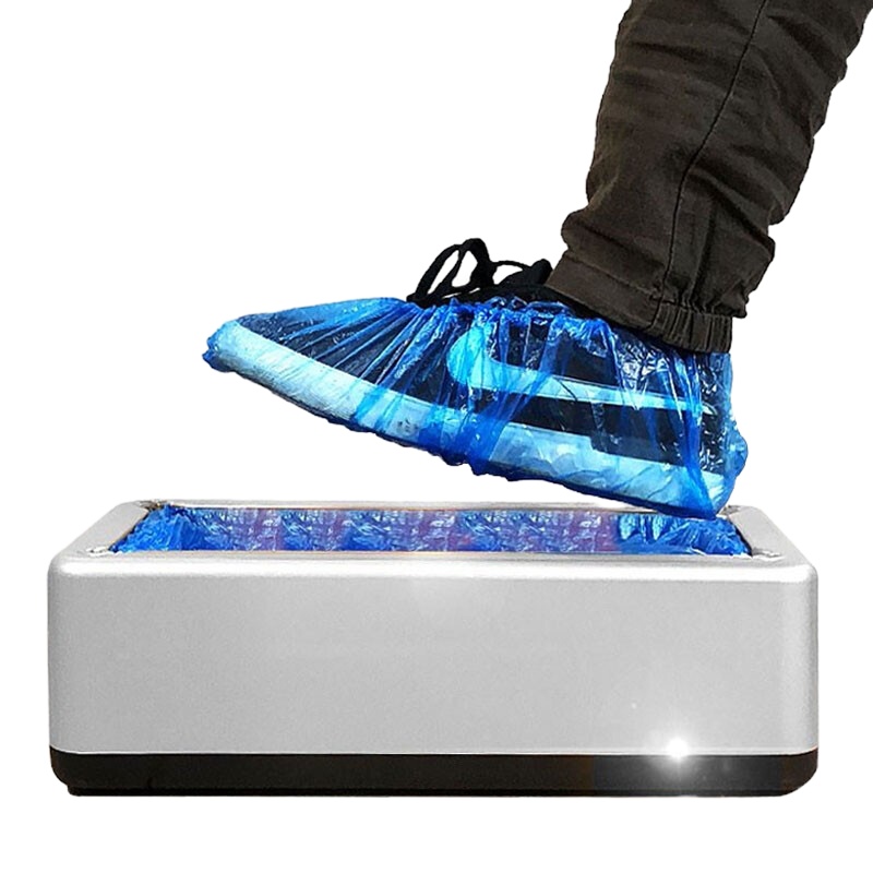 ±0 全自动鞋套机 ABS材质 银色