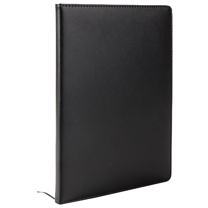 得力3162高级记事本(黑)-98页-25K(本)高级本册 书写流畅 记事本 笔记本