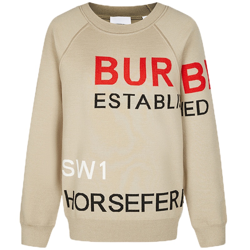 BURBERRY 博柏利 女款羊毛针织衫 80135861