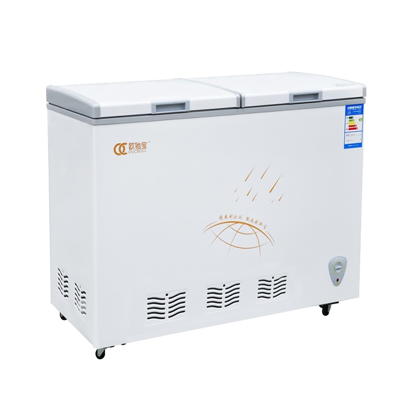 欧驰宝(OUCBOLL)商用卧式冷柜248L冰柜顶开式发泡门冷冻柜冷冻柜超市冷藏柜BD/BC-248