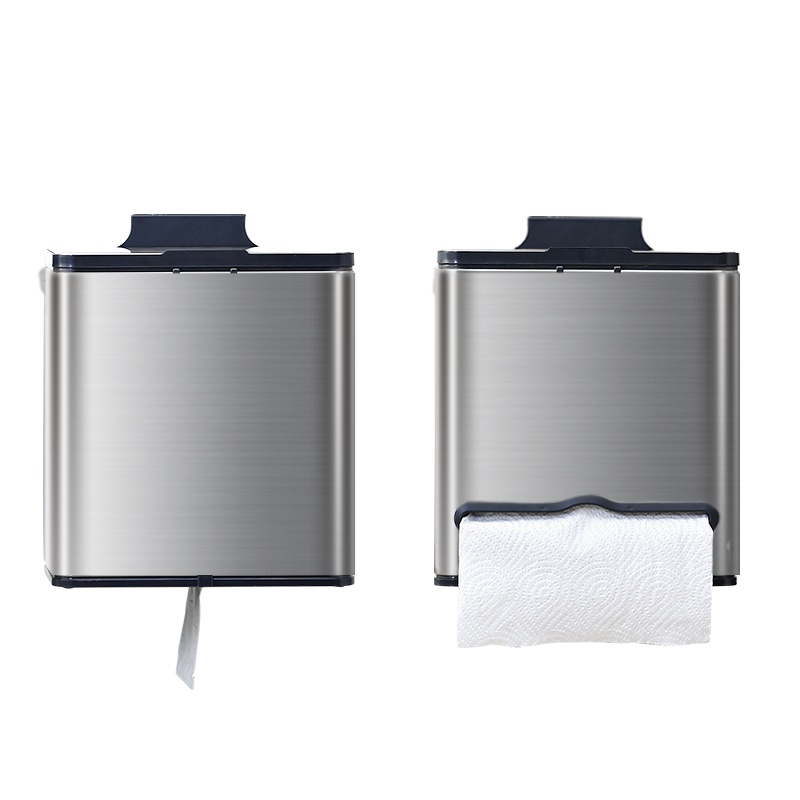 JAH厨房挂式垃圾桶家用壁挂创意厨余橱柜门悬挂式挂壁垃圾筒有盖垃圾桶