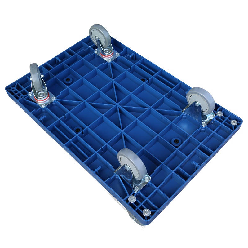 晗灿2196 静音折叠平板车小推车手推车货车搬运车小拖车拉杆车塑钢车身60x90 承载300KG 工具车