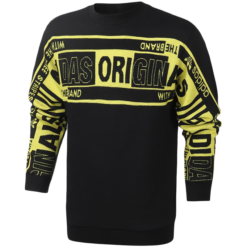 adidas阿迪达斯三叶草男装运动服休闲圆领卫衣ED9357