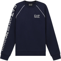 EMPORIO ARMANI EA7 阿玛尼 男士棉质加绒款圆领长袖卫衣运动衫6KPM71 PJ07Z