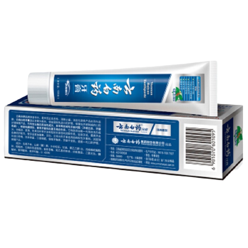 云南白药牙膏冬青香型165g 54只/箱